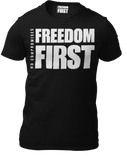 Freedom First T Shirt - Black
